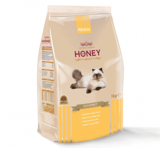 Honey Premium Gurme Adult Renkli Taneli 1 kg 1000 gr Kedi Maması kullananlar yorumlar